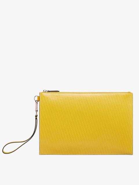 FENDI Yellow leather bag