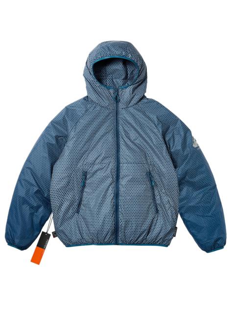 PALACE HEXAGON PERTEX QUILTED JACKET BLUE