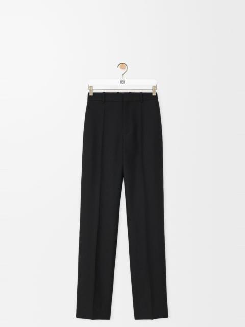 Loewe Trousers in wool and silk