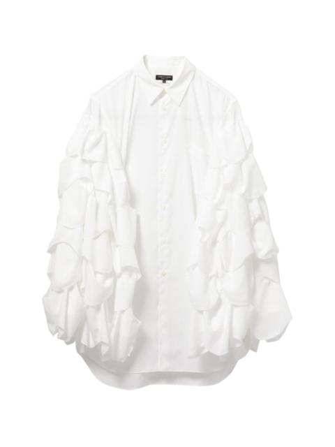 Comme des Garçons Homme Plus ruffled sleeves shirt