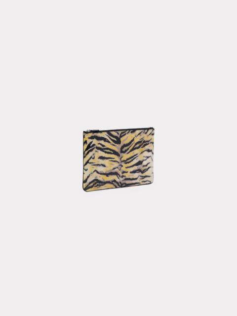 KENZO 'KENZO Tiger' pouch in leather