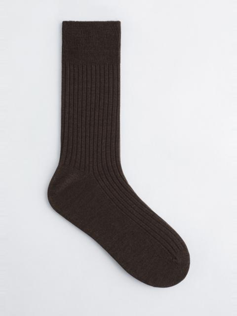 & Other Stories Ribbed Silk Socks