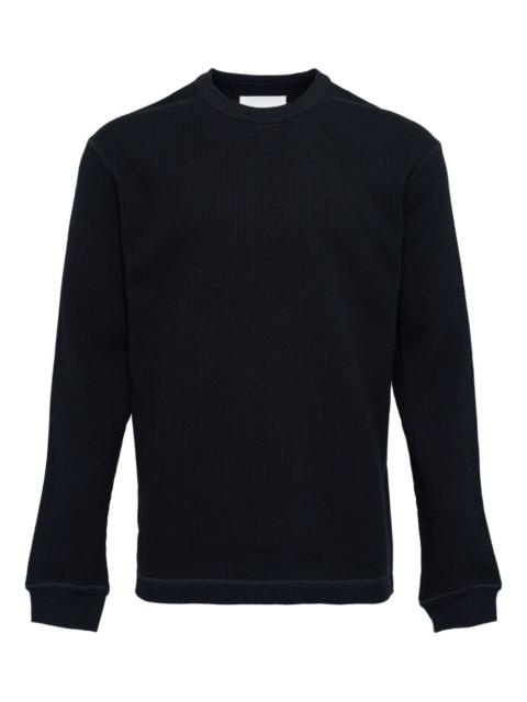 Jil Sander waffle-knit long-sleeve T-shirt