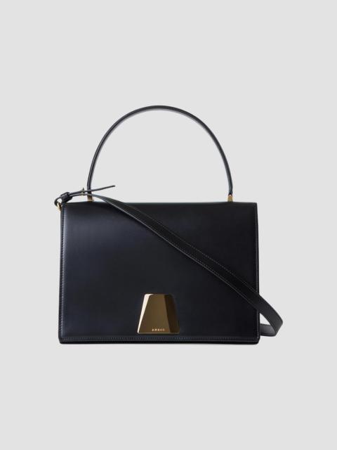 AKRIS Women's Alice Leather Top Handle Bag - Black