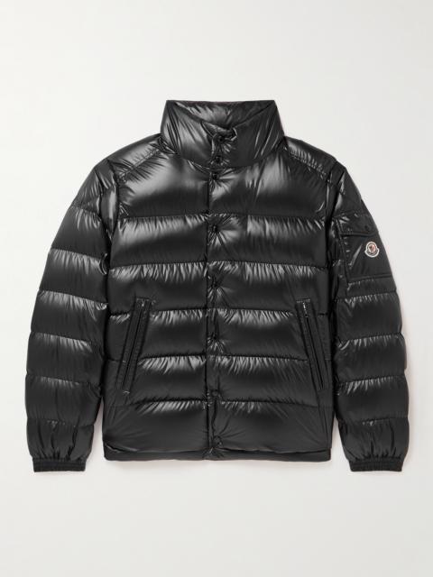 Moncler Lule Logo-Appliquéd Quilted Shell Down Jacket