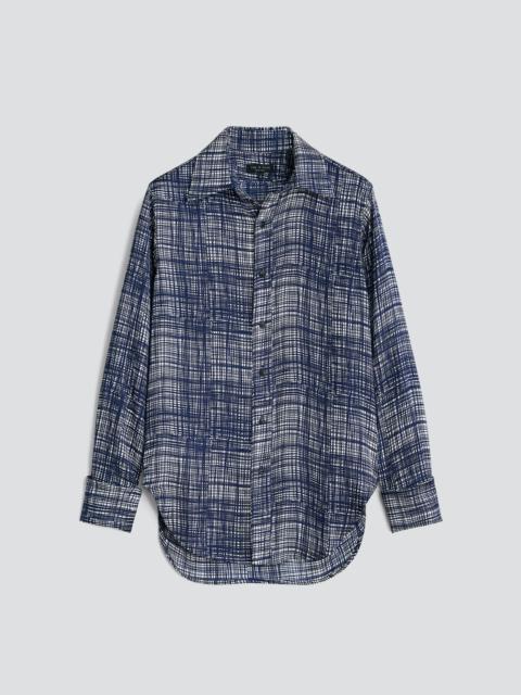 Delphine Printed Silk Button Down Shirt
Relaxed Fit Shirt