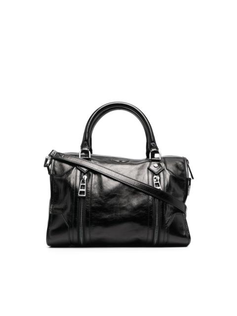 Zadig & Voltaire top handles leather tote bag