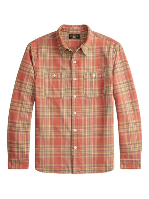 RRL by Ralph Lauren checked cotton shirt