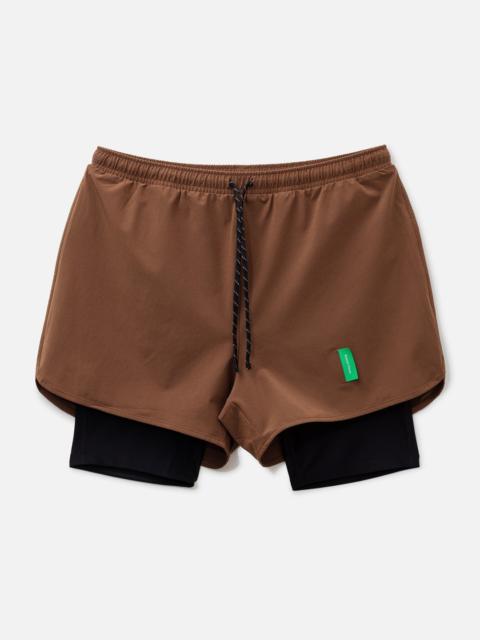 District Vision LAYERED TRAINING SHORTS