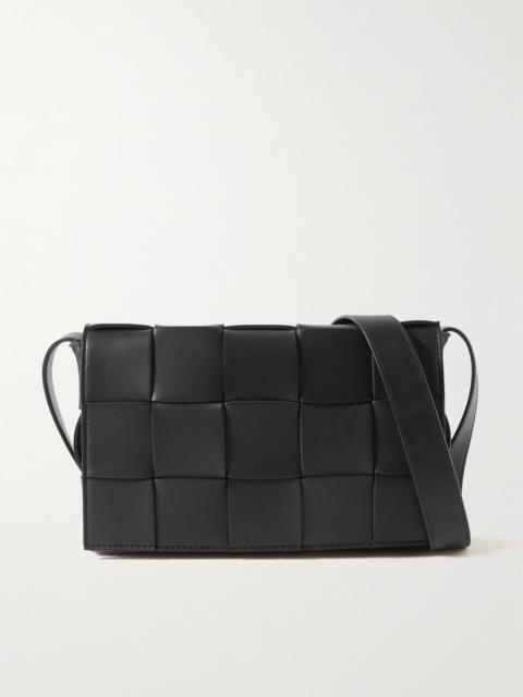 Bottega Veneta Cassette Intrecciato Leather Shoulder Bag