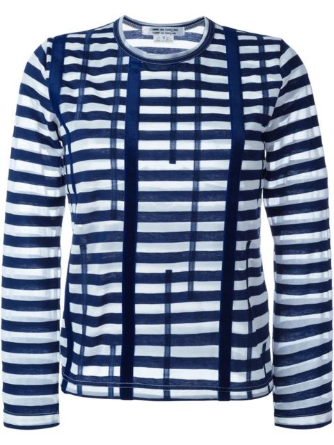 Comme des Garçons Comme des Garçons striped T-shirt