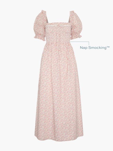 Hill House Home The Scarlett Nap Dress - Ivory Geo Ditsy