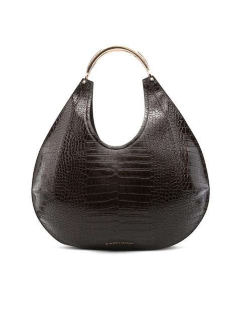 ELISABETTA FRANCHI large Hobo jewel-handle shoulder bag