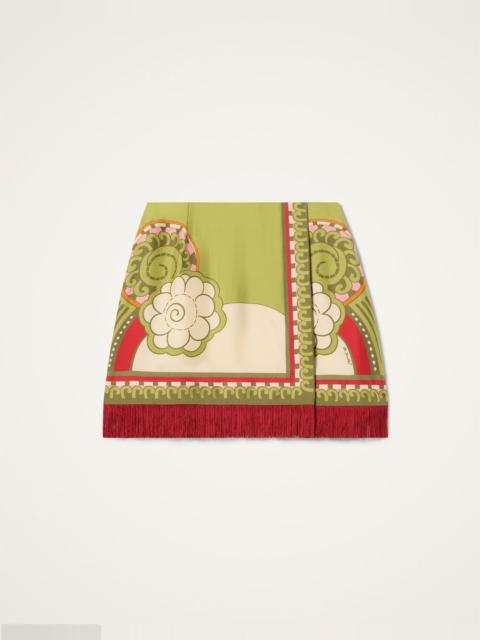 La DoubleJ Mini Foulard Skirt