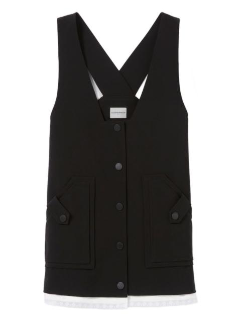 Claudie Pierlot button-fastening pocket dress