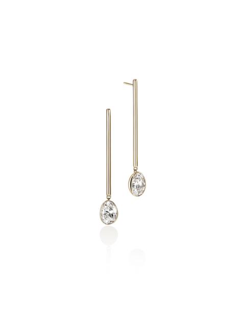 JOHN HARDY JH Lovestruck™ Drop Earrings, Gold, Diamonds, 5.0TCW