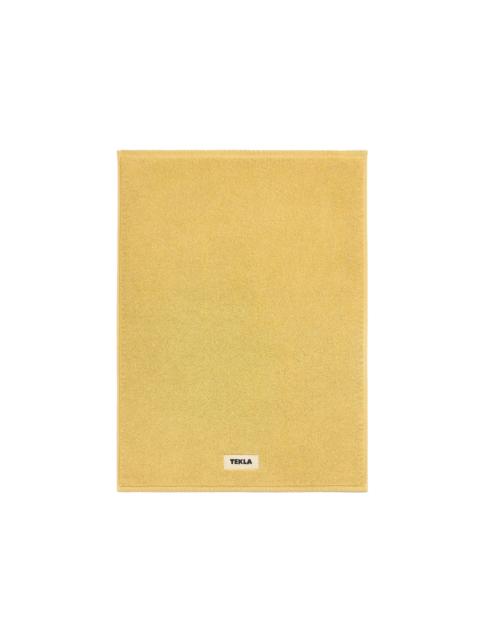 TEKLA Tekla Terry Bath Mat Ochre