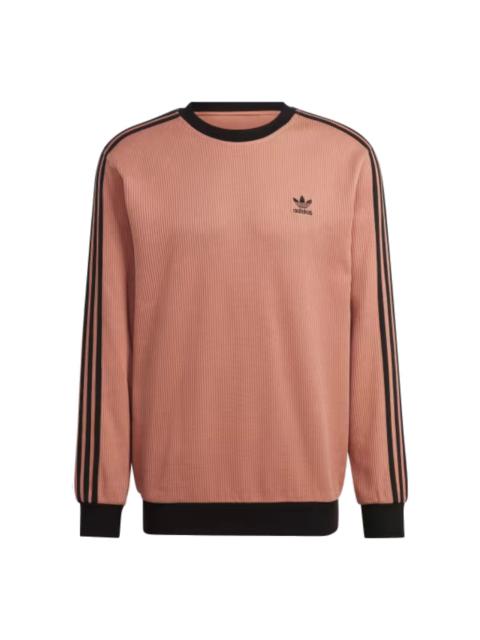 adidas adidas originals Adicolor Classics Waffle Sweatshirt 'Clay Strata' HS2080