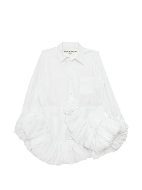 Comme Des Garçons ruffled shirt