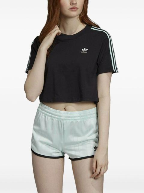 adidas 3-stripes cropped T-shirt