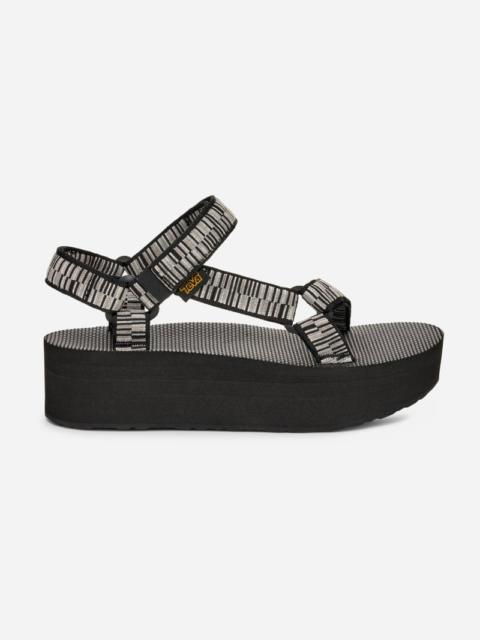 Teva Women's Flatform Universal Sandal in Beige/yellow