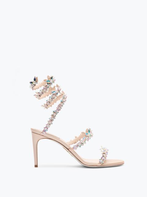 RENE CAOVILLA EDEN NUDE SANDAL 80