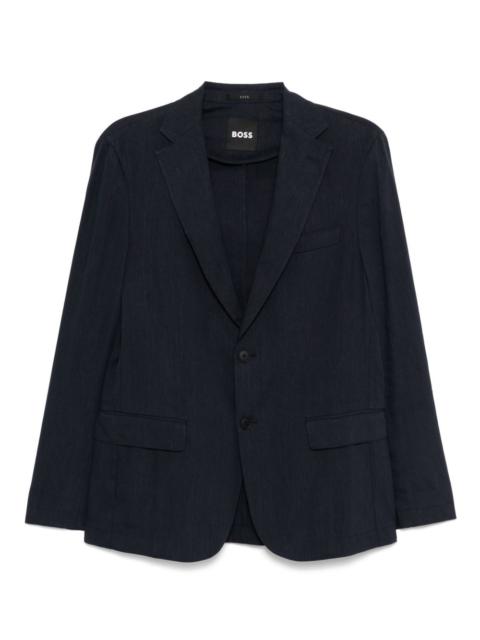 BOSS single-breasted blazer
