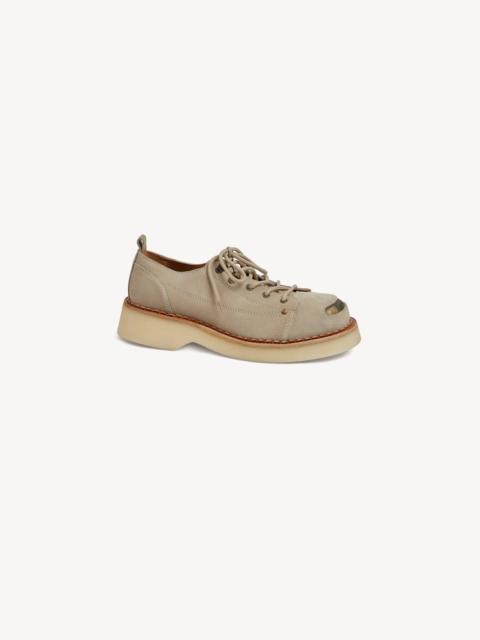 KENZO 'KENZOSMILE' derbies in suede leather