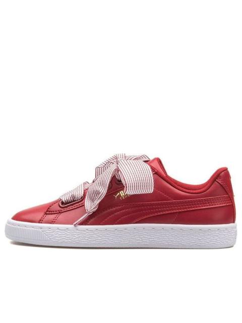 PUMA (WMNS) PUMA Enzobasket 심장 신발 빨강/백색 365198-02