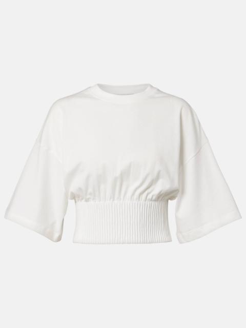 Sportmax Fosco cotton jersey top