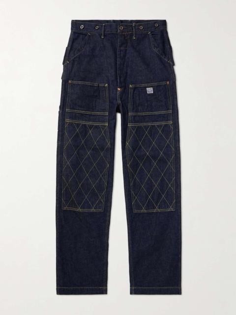 Kapital Lumber Straight-Leg Panelled Jeans