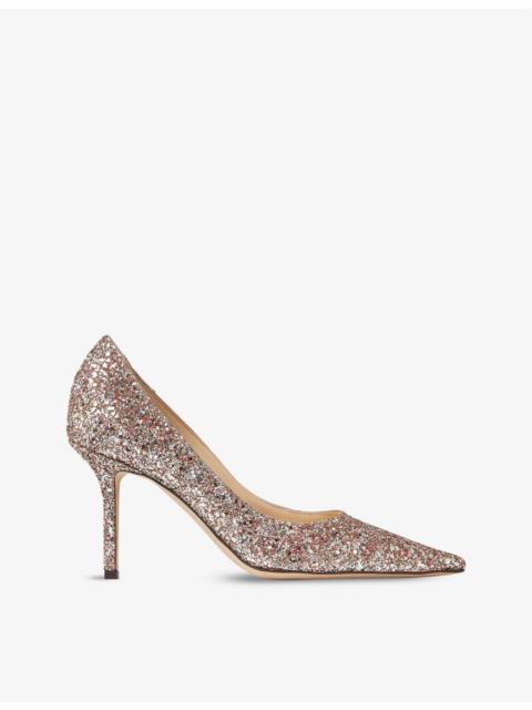 JIMMY CHOO Love 85 glittered courts