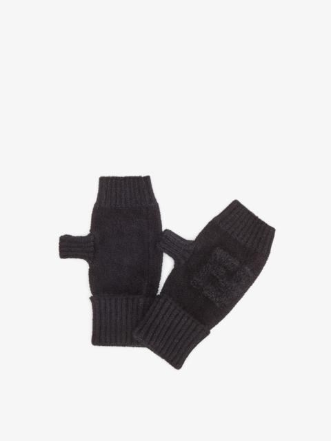 FENDI Black knit cuff