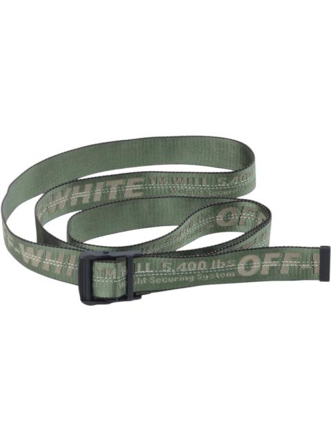 Off-White OFF-WHITE Industrial Belt (SS19) Green/Grey