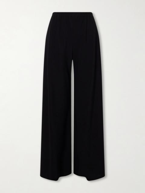 The Row Essentials Gala Crepe Wide-leg Pants