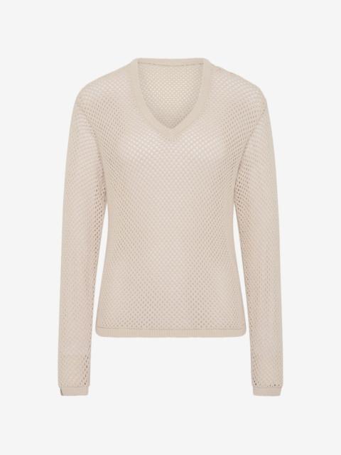 THE UPSIDE Josephine open-knit sweater