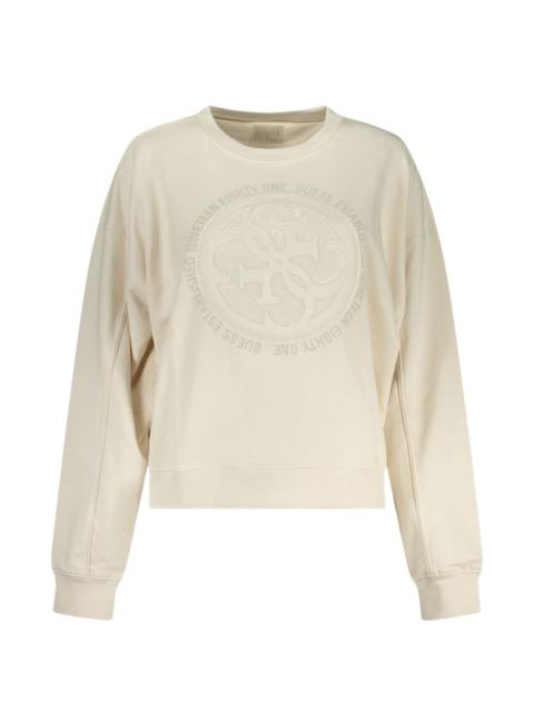 GUESS USA logo-embroidered sweatshirt