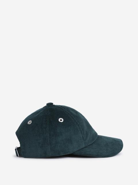 AMI Paris CORDUROY LOGO CAP