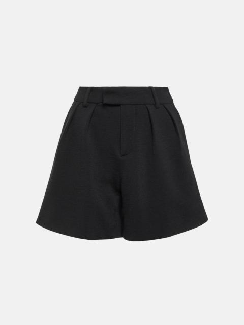 GUCCI High-rise wool shorts