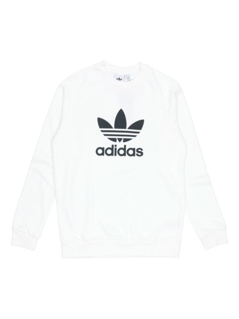 adidas adidas originals Trefoil Warm-Up Crew Sweatshirt 'White' DV1544