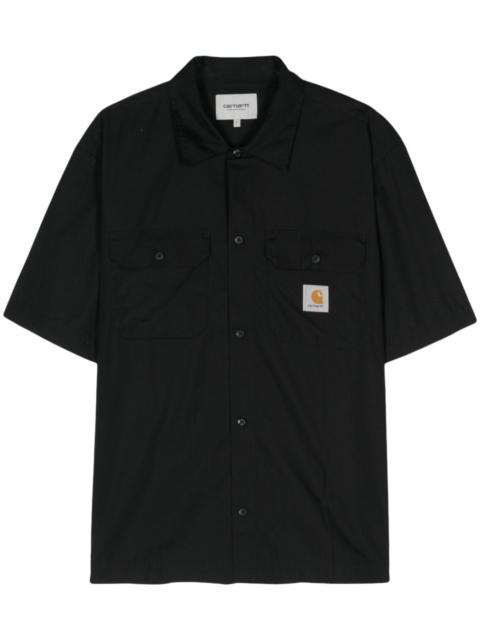 Carhartt S/S Craft logo-patch shirt