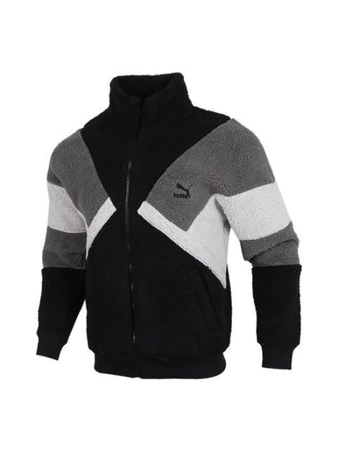 PUMA PUMA Retro Block Sherpa Jacket Black 530808-01