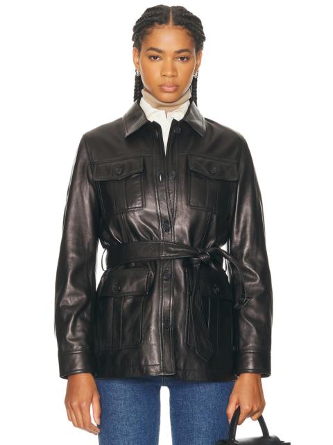 NILI LOTAN Mila Suede Jacket