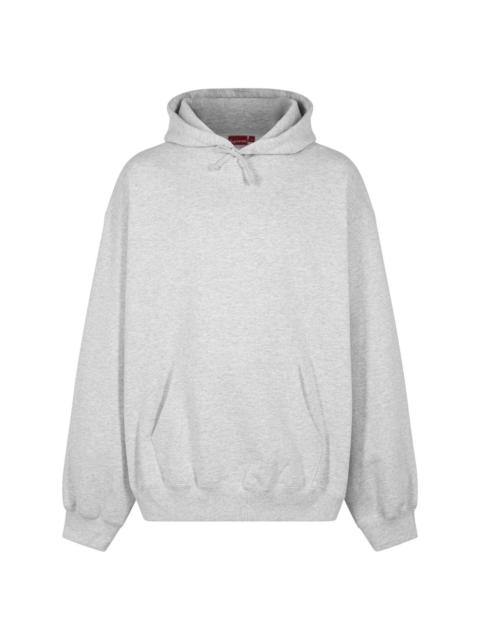 Supreme satin appliquÃ© "FW23 - Ash Grey" hoodie
