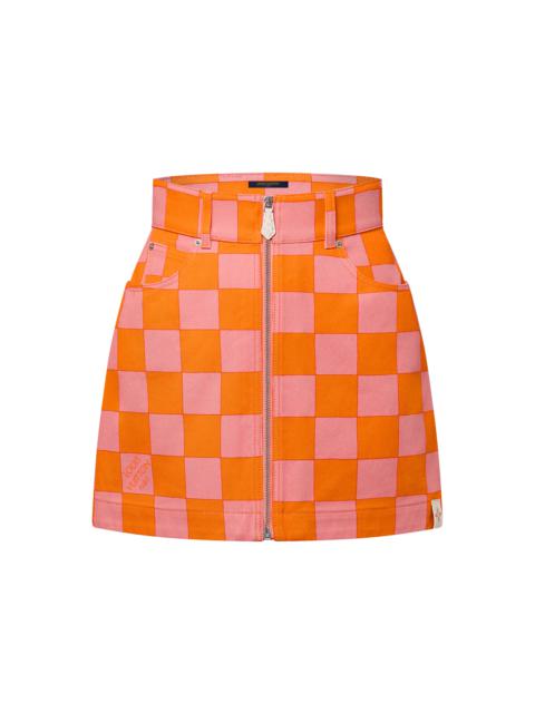 Louis Vuitton Bouquet Damier Mini Skirt
