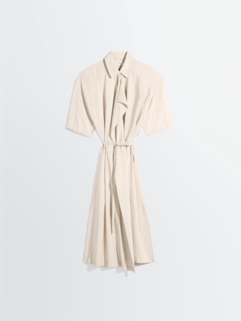 Lemaire ASYMMETRICAL SHIRT DRESS IN DRY SILK