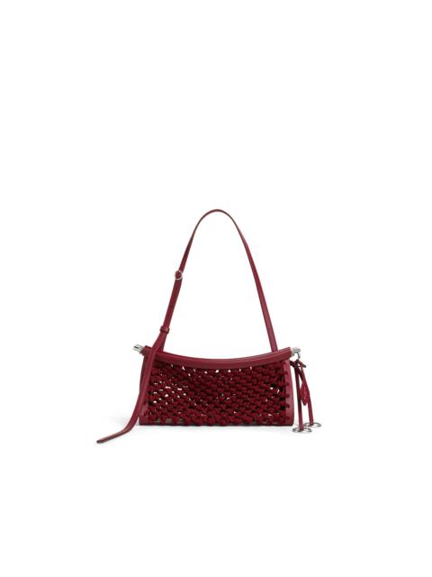 Alaïa LE CLICK EAST WEST SMALL BAG IN SATIN CORD