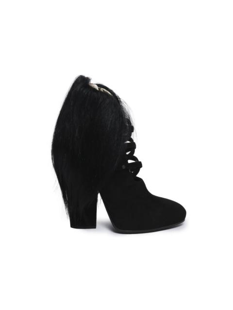 Bottega Veneta Bottega Veneta Fur Heels Black (Women's)