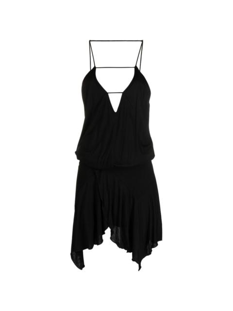 Felicia plunge minidress