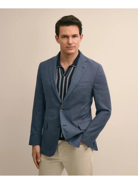 Brooks Brothers Classic Fit Wool Hopsack Sport Coat